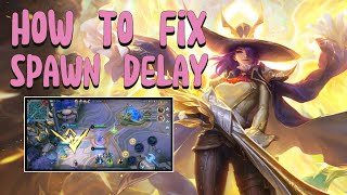 FIX SPAWN DELAY | No More Respawn Delay In Mobile Legends After Doing This Method! #configml
