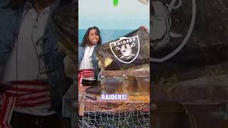 Young Dylan digs through GOLD slime for his NFL pick 🏈