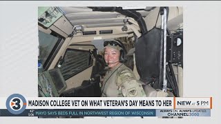 Madison College vet on what Veterans Day means to her
