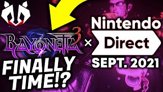 🤡 BAYONETTA 3 IS HERE!? SEPTEMBER NINTENDO DIRECT LIVE WATCH PARTY REACTION