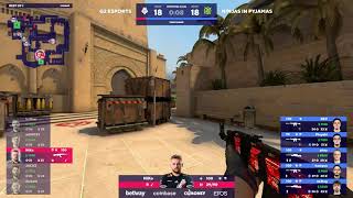 NiKo Insane 1 tap & Caster's reaction II BLAST Premier Spring Groups 2022