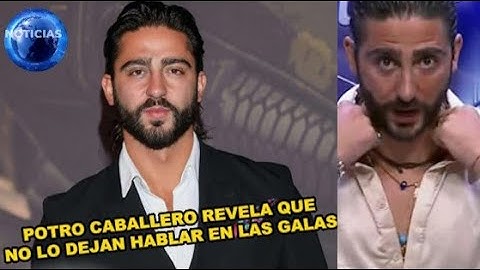Potro Caballero revela que no lo dejan hablar en las galas de La Casa de los Famosos #potro