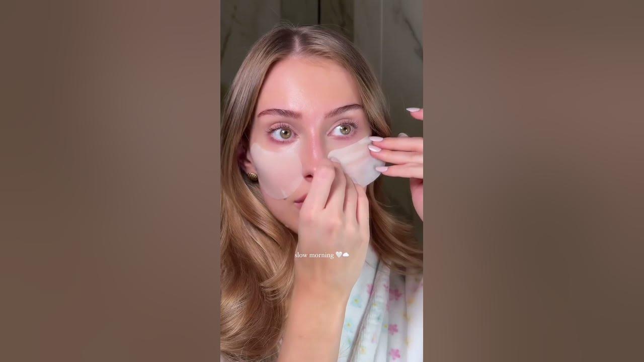  Slow morning routine ☁️ #skincare #selfcare #selfcareroutine - YouTube