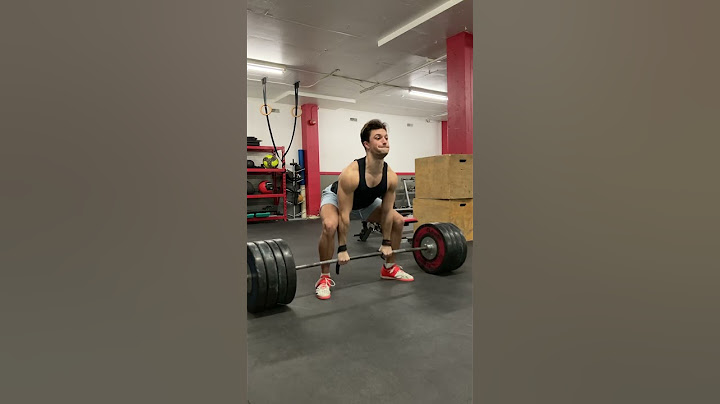 180 KG SUMO DEADLIFT PR