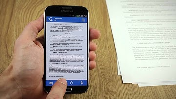 Best Tiny Scanner App for Android & iPhone (Scan, Crop, Contrast, PDF, Save, Mail)