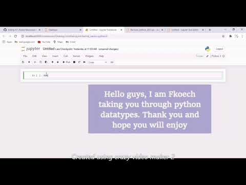python tutorials #lesson1