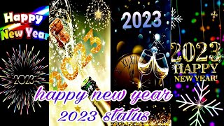 🥀 Happy New Year WhatsApp Status || Wishes Status || Black Screen Status #2023