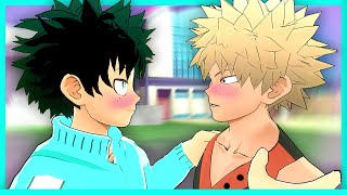 Deku and Bakugo FALL IN LOVE! (MHA VR)