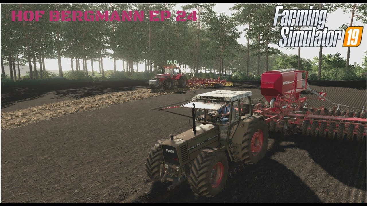 🇩🇪 Feeding Goats & Ducks, Planting Soybeans 🇩🇪 │Hof Bergmann│FS 19│Timelapse#24