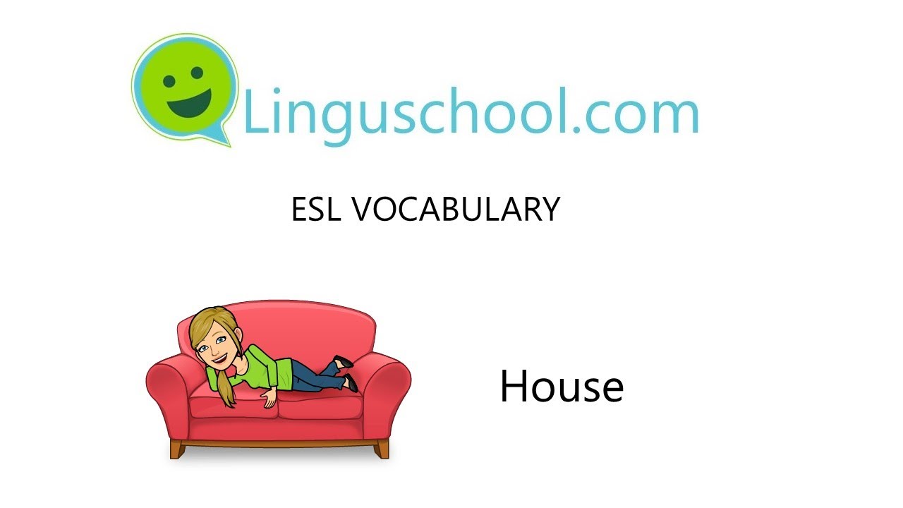 ESL vocabulary HOUSE YouTube