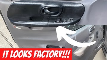 Manual to Power Window Conversion Using OEM Electric Panels and Universal kit