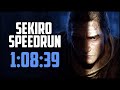 SEKIRO Speedrun in 1:08:39 (Immortal Severance)