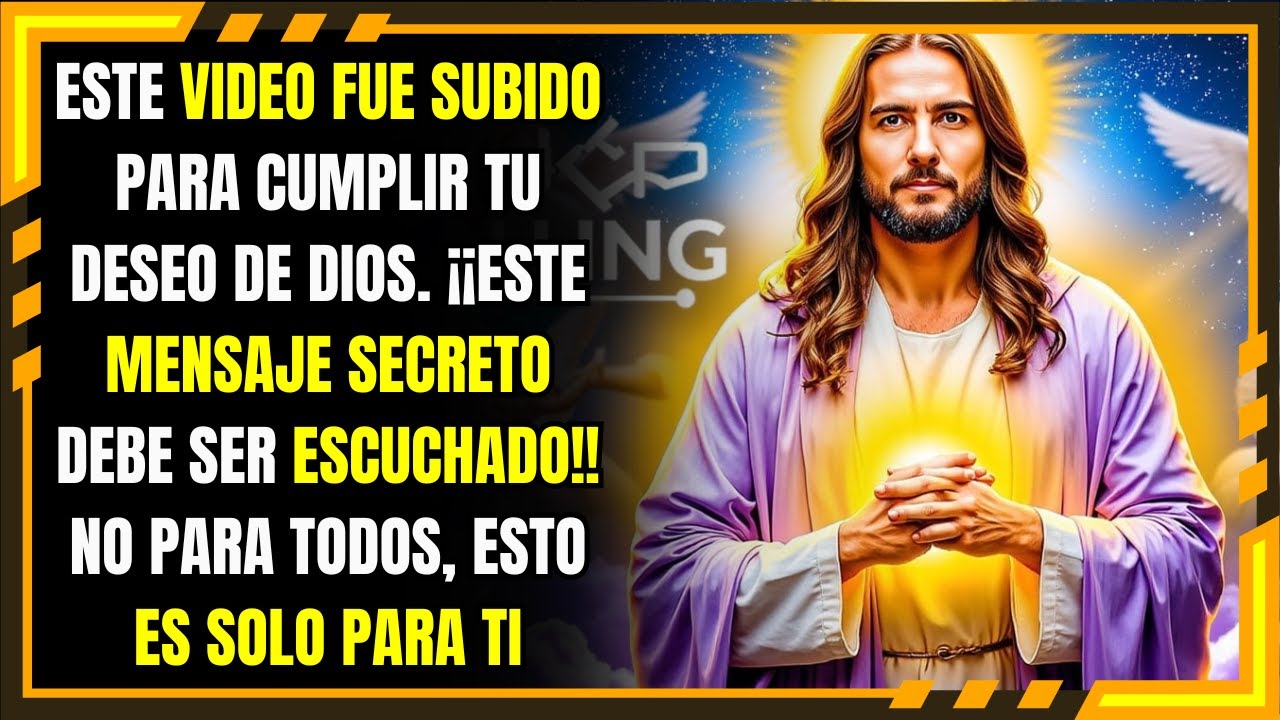🛑 Dios revela: ¡Un mensaje secreto que puede cambiar tu vida hoy ...