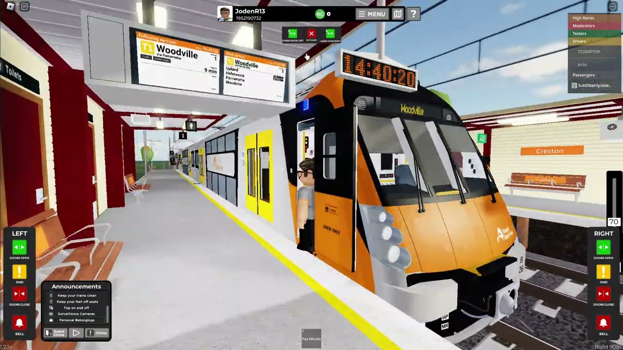 Guarding a B Set From Constance Avenue to Woodville