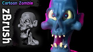 Zombie - zBrush Sculpting (2x TimeLapse)