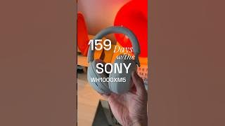 159 days with the Sony WH1000XM5s #sony #headphones #audiophile