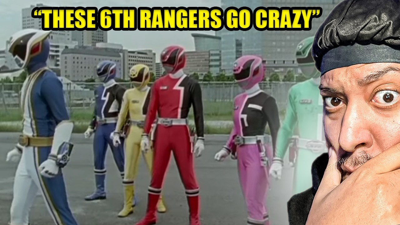 My First Time Watching All Super Sentai All 6th Ranger Transformation ...