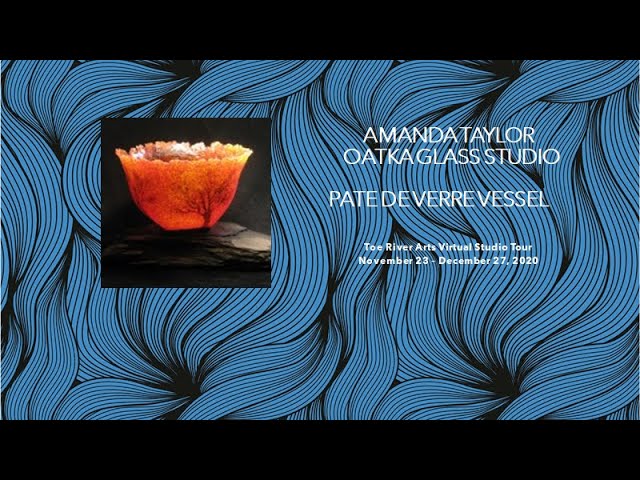 川原有造 － 吹きガラス 【 皿制作風景 】 - YouTube