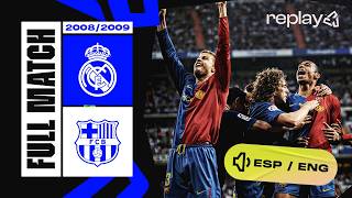 🔴 PARTIDO COMPLETO | Real Madrid 2-6 FC Barcelona | LaLiga 2008/2009