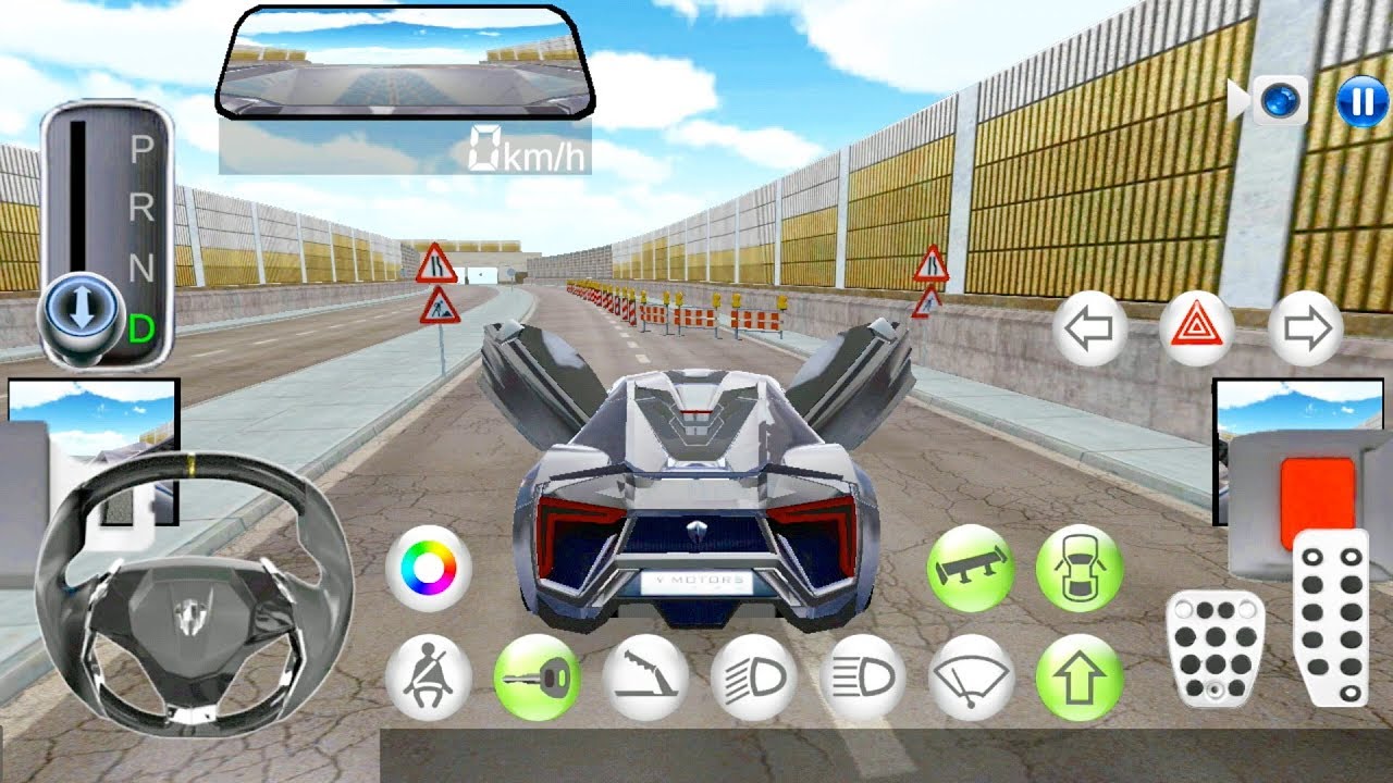 3d city car driving simulator
