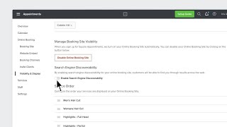 Take online bookings with Square Appointments screenshot 2