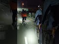 This is what it looks like to #bike up past the #GoldenGateBridge in the middle of the #night 🌉