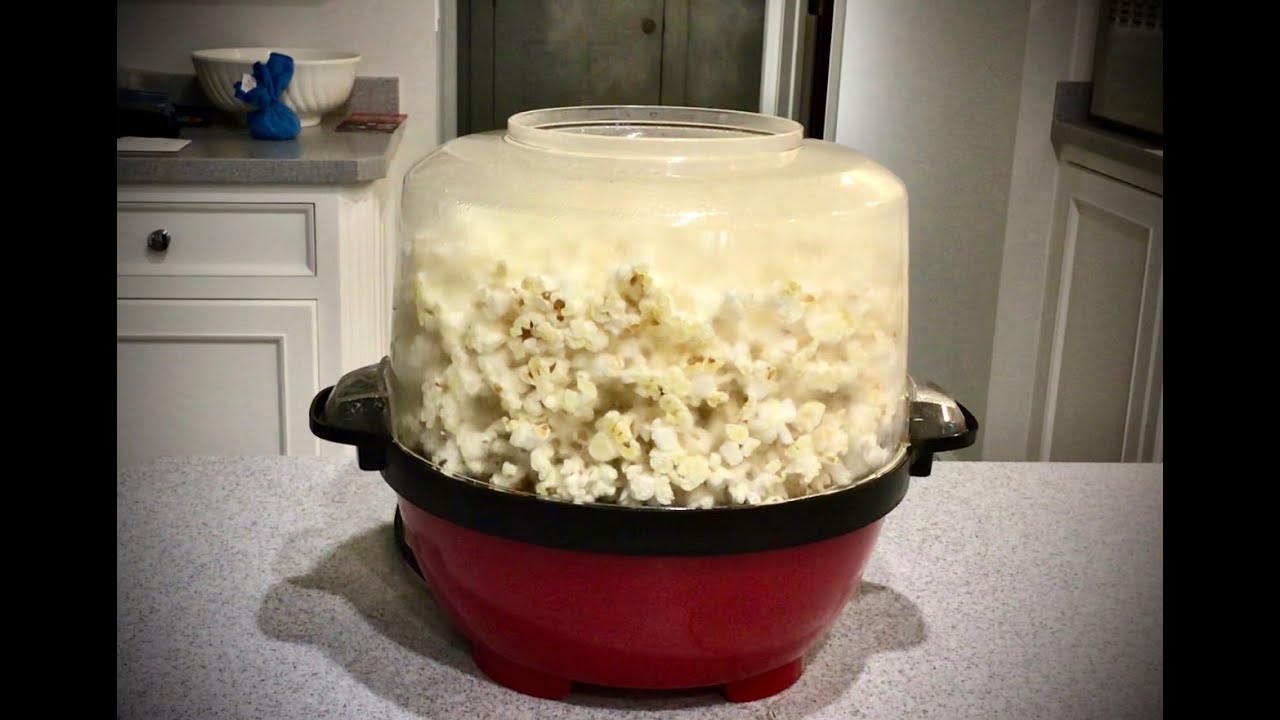 Popcorn Popping YouTube