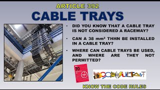 CABLE TRAY-NEC 2023 SECTION 392.1 to 392.12