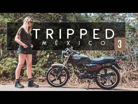 MEXICO. MOTORCYCLE. MARGARITAS. | Fin learns to ride a motorcycle