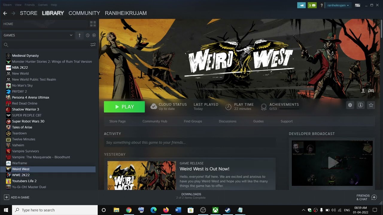 Weird West: Where Is The Save Game Files Located On PC