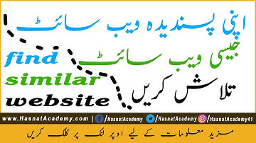 How to Search for Similar Websites in the Blink of an Eye! | Find Similar Sites | Hasnat Academy