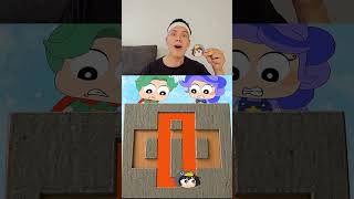 VLADOS 1 REACT GuguGaga Penguin Escape the Mega Maze 3D 🤣 #gugugagapenguin #funny #animation