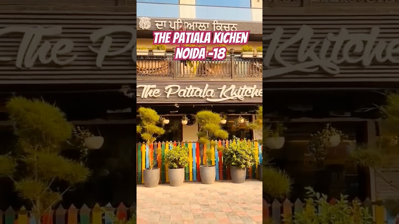 Best Place To Dine in||The Patiala Kitchen|| Noida sector 18|| 