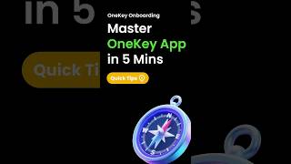 Ep3: Master OneKey App in 5 minutes  #web3 #crypto #bitcoin #cryptocurrency screenshot 3