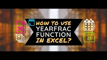 How to Use YEARFRAC Function in Excel 365? Geek Excel!