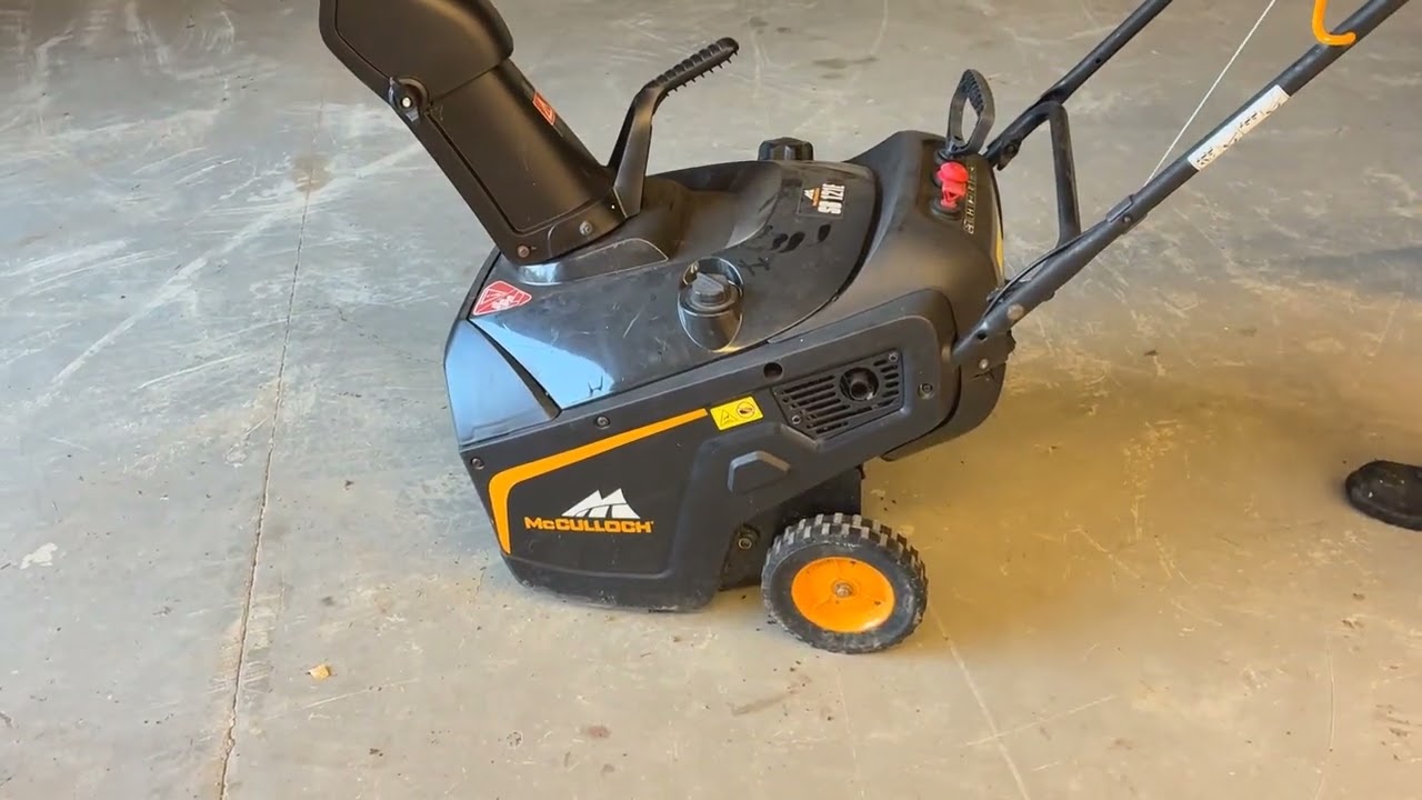 Snöslunga  McCullouch SB 121E