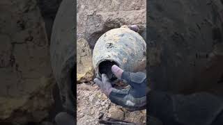 I open treasure urn ⚱️ Look what&#39;s inside it #treasurehunting #treasurehunt #metaldetecting