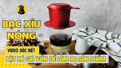 Cách pha bạc xỉu nóng đơn giản | Lyon Coffee