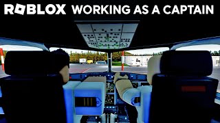 Working as a Captain on a ROBLOX airline!
