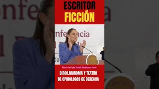 EX CRITOR DE CIENCIA FICCIÓN #mexico #claudiasheinbaum #presidenta