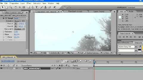 Wire Removal After Effect tutorial   YouTube