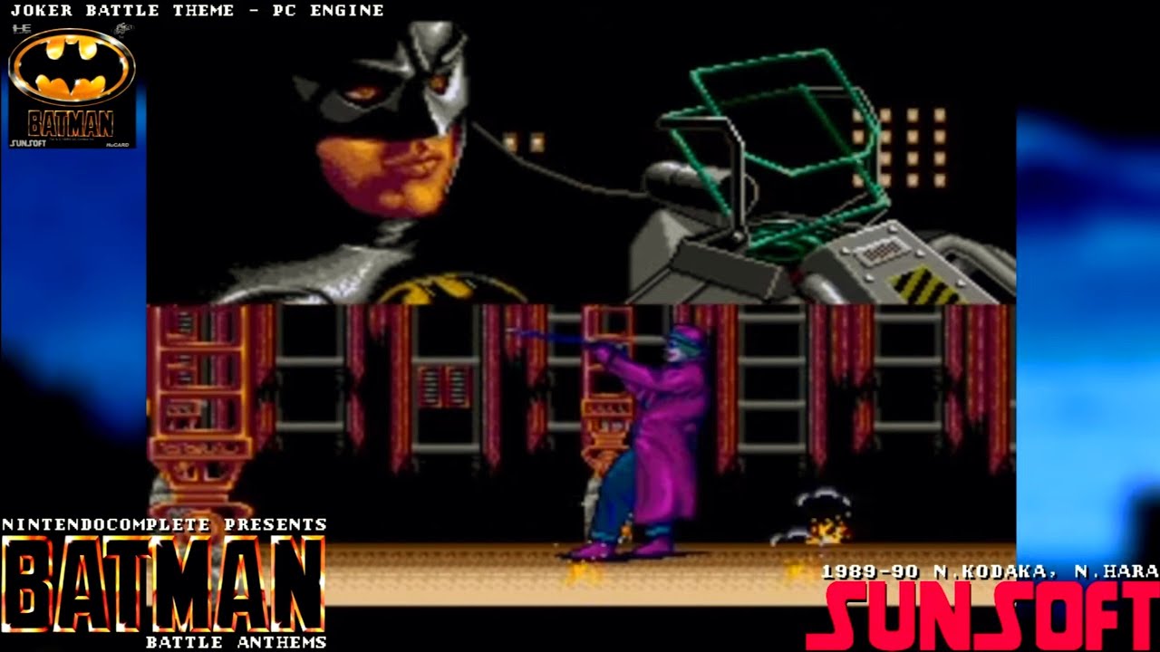 ♫Sunsoft's BATMAN Battle Anthems (1989-90) - NintendoComplete - YouTube
