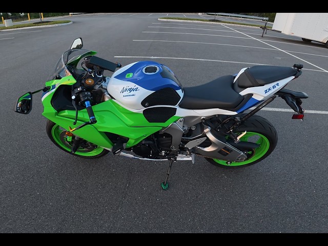 FIGHTING ROAD EZバー My 40th Anniversary ZX6r ❤️ - YouTube