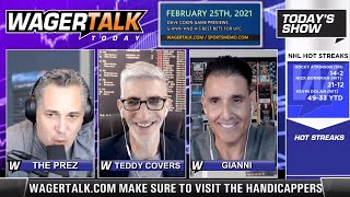 Daily Free Sports Picks | College Basketball Picks and NHL Predictions on WagerTalk Today | Feb 25 screenshot 5