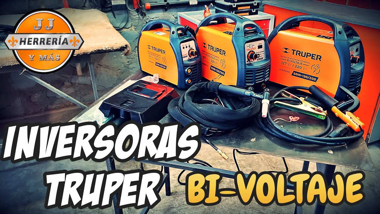 INVERSORAS TRUPER BI-VOLTAJE SOIN-110/120 SOIN-120/160 SOIN-130/200 -  YouTube