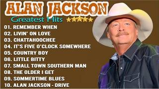 Download lagu Alan Jackson Greatest Hits 🤠 Best Songs Of Alan Jackson 🎶Alan Jackson Full Album