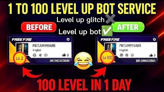Level Up Glitch Level Up Bot 1To 100 Level In 3 Day