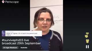 How to Survive Your PhD - Module 5 Live Chat on Loneliness