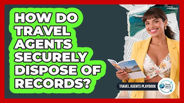 How Do Travel Agents Securely Dispose of Records?