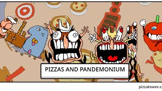 Pizzas And Pandamonuim Part 1: The Button (A Pizza Tower Comic Series)